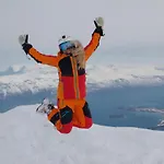Kjosen Lodge, Lyngen. * Lyngseidet