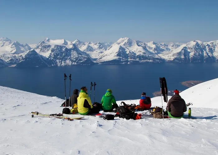 Kjosen Lodge, Lyngen. Semesterbostad